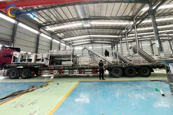 150 kg/h Potato Chips Production Line Shipped to Bolivia in Bolivia