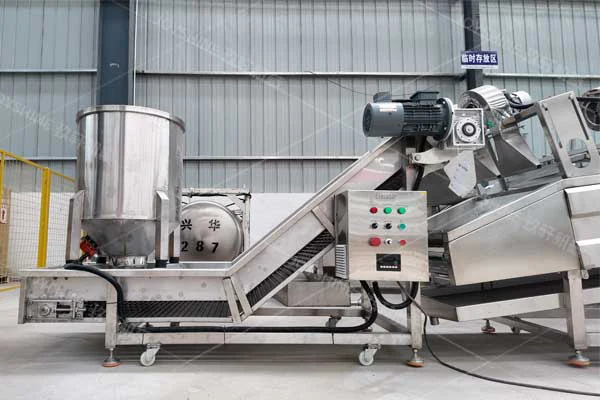 Fried Corn Snack Production Line Shipped to Turkey in Turkey