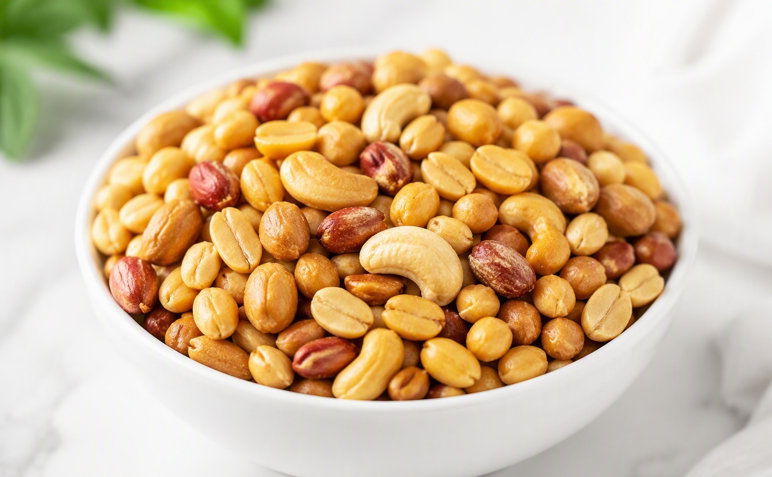 Nuts for frying