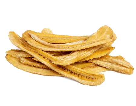 Finished fried plantain chip samples