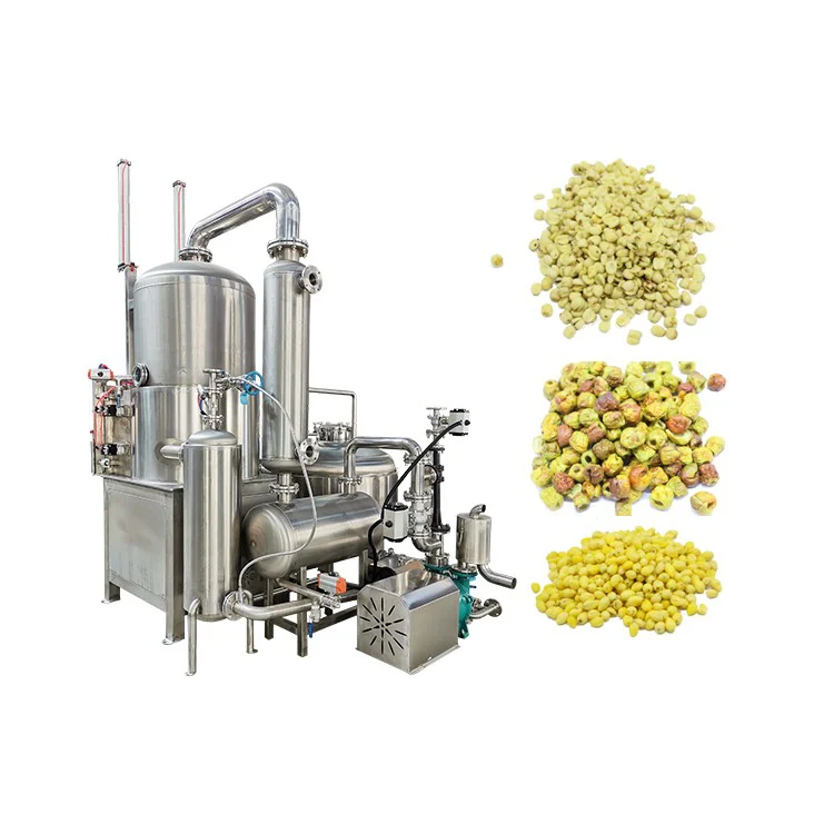 Stainless steel vacuum frying system with vacuum and oil circulation components