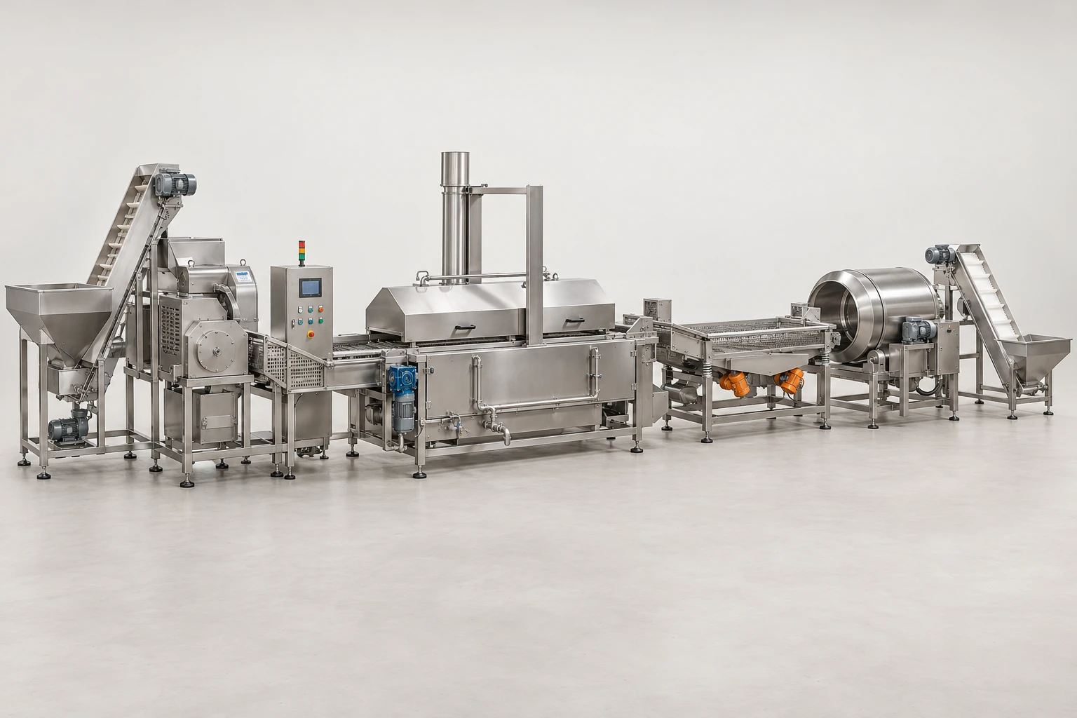 Banana Chips Frying Line