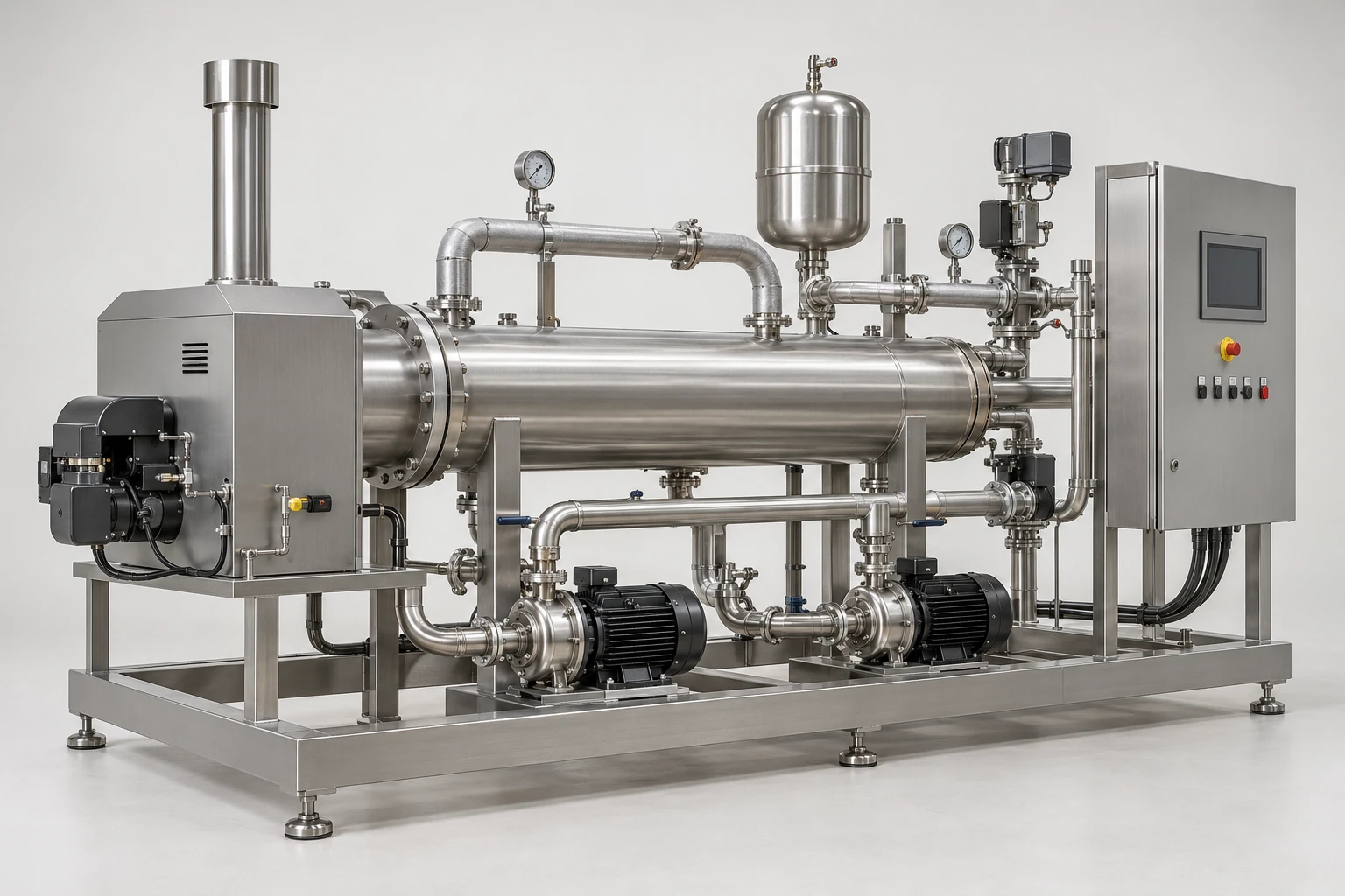 Industrial Frying Oil Heating System