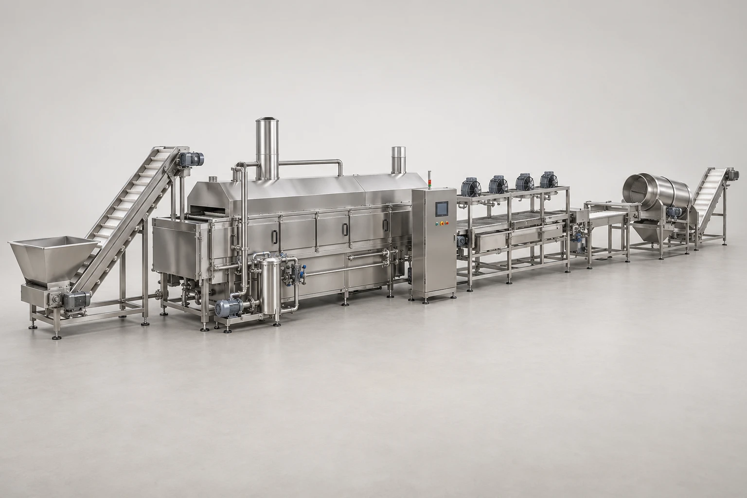 Pork Rind Frying Line